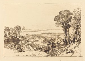 Zusammenfluss von Severn und Wye, veröffentlicht 1811 von Joseph Mallord William Turner