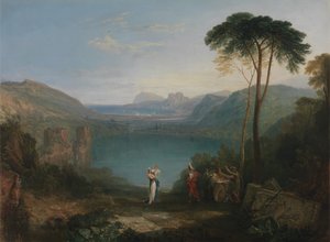 See Avernus: Aeneas und die Kumanaische Sibylle, zwischen 1814 und 1815 von Joseph Mallord William Turner