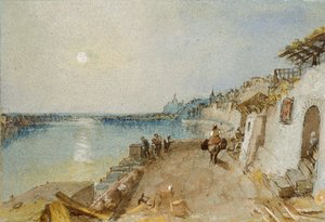 Rietz, in der Nähe von Saumur, um 1830 von Joseph Mallord William Turner