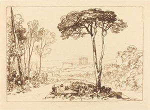 Szene in der Campagna, veröffentlicht 1812