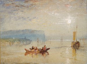 Szene an der Loire, in der Nähe der Coteaux de Mauves von Joseph Mallord William Turner