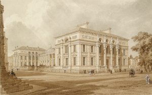 Südostansicht des Taylor-Gebäudes und der Universitätsgalerien