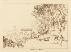 Die Frau von Samaria von Joseph Mallord William Turner