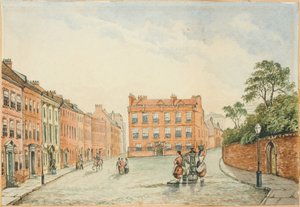 Cross House mit der Vicars Pumpe, Newcastle von J.R. Dewar
