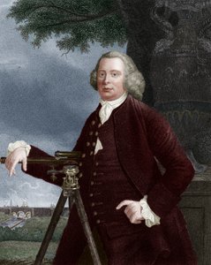 James Brindley, englischer Bauingenieur und Kanalbauer des 18. Jahrhunderts, 1836