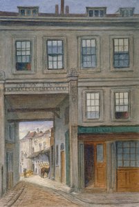 Ansicht von New Inn, Old Bailey, City of London, 1868 von JT Wilson
