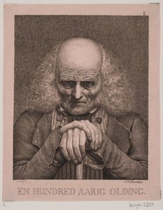 Ein hundertjähriger Greis