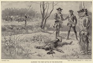 Alamance, die erste Schlacht der Revolution