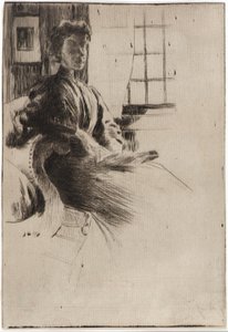 Am Fenster von J. Alden Weir