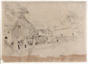 Bauernhof - Isle of Man von J. Alden Weir
