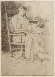 Mutter und Kind Nr. 2 von J. Alden Weir