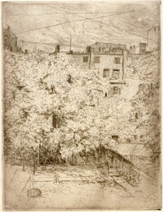 Mein Hinterhof Nr. 2 von J. Alden Weir