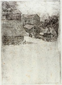 Nachbarhof von J. Alden Weir