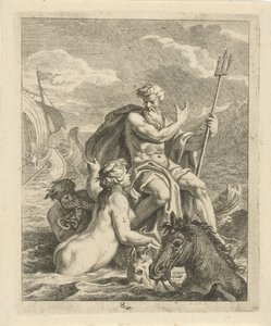 Meereslandschaft mit Thetis und Neptun