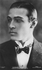 Rudolph Valentino 1895-1926, italienischer Schauspieler, bekannt als Valentino
