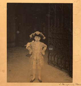 Edward Cavendish als Page bei der Krönung von Edward VII. von J. Benjamin Stone