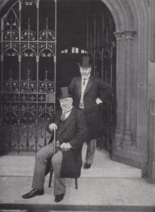 Sir Edward Reed, K.C.B., und Mr. E. T. Reed von J. Benjamin Stone