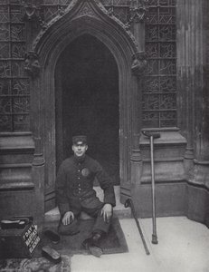 Der Schuhputzer des Unterhauses von J. Benjamin Stone