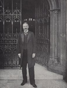 Der ehrenwerte Sir A Acland Hood, Bart (s/w Foto) von J. Benjamin Stone