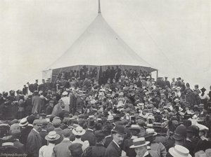 Tynwald-Tag, Verkündung der Gesetze von J. Benjamin Stone