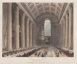 Ägyptische Halle, Mansion House, 1. Januar 1809