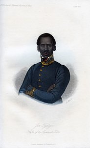 Jan Tzatzoe, Kaffer des Amakosah-Stammes, 1848 von J. Bull