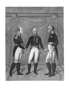 Die Heilige Allianz, 1815 von J. C. Bock