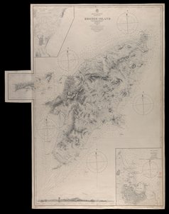 Mittelmeerarchipel Rhodos unter der Leitung von Kommandant T Graves RN HMS 