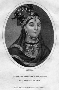 Eine chinesische Prinzessin der Manchu-Tartar-Rasse, 1801