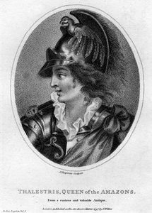 Thalestris, mythische Königin der Amazonen, 1797