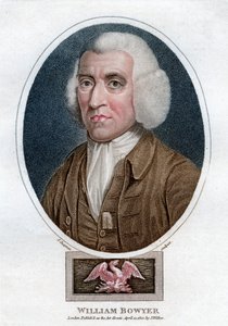 William Bowyer, englischer Drucker und literarischer Herausgeber des 18. Jahrhunderts, 1800 von J. Chapman