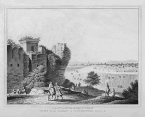 Grab im Tal Josaphat. Joel, 3.2., 1830 von J. Clarke
