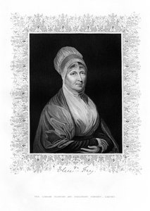 Elizabeth Fry, britische Philanthropin, 19. Jahrhundert von J. Cochran