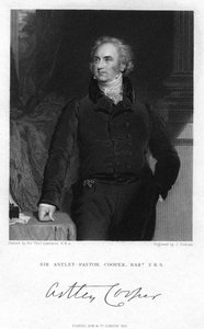 Sir Astley Paston Cooper, 1. Baronet, englischer Chirurg und Anatom von J. Cochran