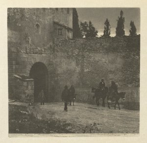 Camera Work: Ein Tor - Segovia, 1914 von J. Craig Annan