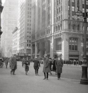 Lower Broadway, New York City, USA, 20. Jahrhundert