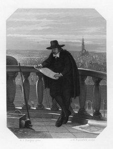 Jacob van Campen, niederländischer Künstler und Architekt des Goldenen Zeitalters, 17. Jahrhundert, ca. 1870
