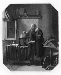 Petrus Plancius, niederländischer Astronom, Kartograph und Geistlicher, um 1870