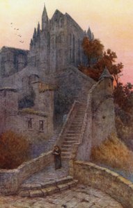 La Merveille, Mont St Michel von J. Hardwicke Lewis