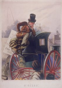 Hansom-Kutscher, London, 1854