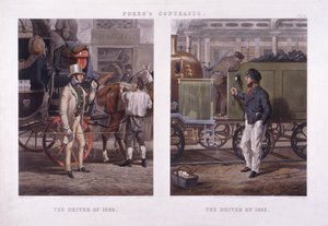 Der Fahrer von 1832 und der Fahrer von 1852
