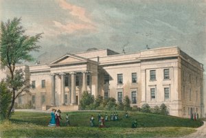 New Merchant Maiden Hospital, Lauriston Lane, Edinburgh, ca. 1830 von J Henshall