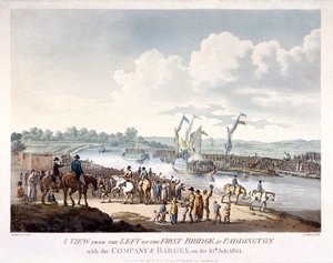 Bayswater, Paddington, London, 1801 von J Jeakes