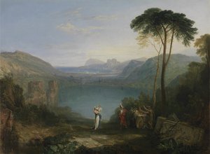 Der See Avernus: Aeneas und die Kumana Sibylle von Joseph Mallord William Turner
