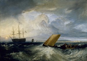 Sheerness vom Nore aus gesehen