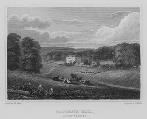 Baggrave Hall, Leicestershire von John Preston Neale