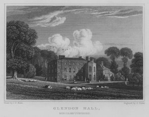 Glendon Hall, Northamptonshire von John Preston Neale