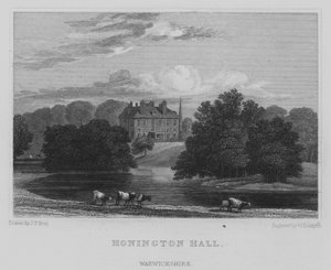 Honington Hall, Warwickshire von John Preston Neale