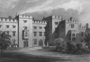 Das Haus des Sprechers, Westminster, Flussfront