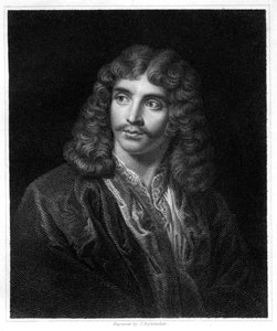 Molière, französischer Theaterautor, Regisseur und Schauspieler, 1833